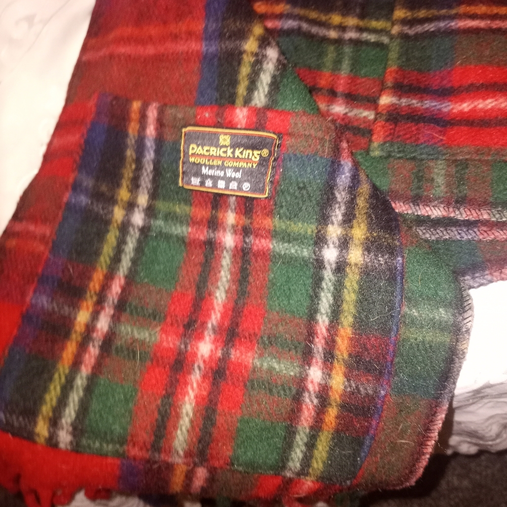 Patrick King Woollen Tartan Scarf